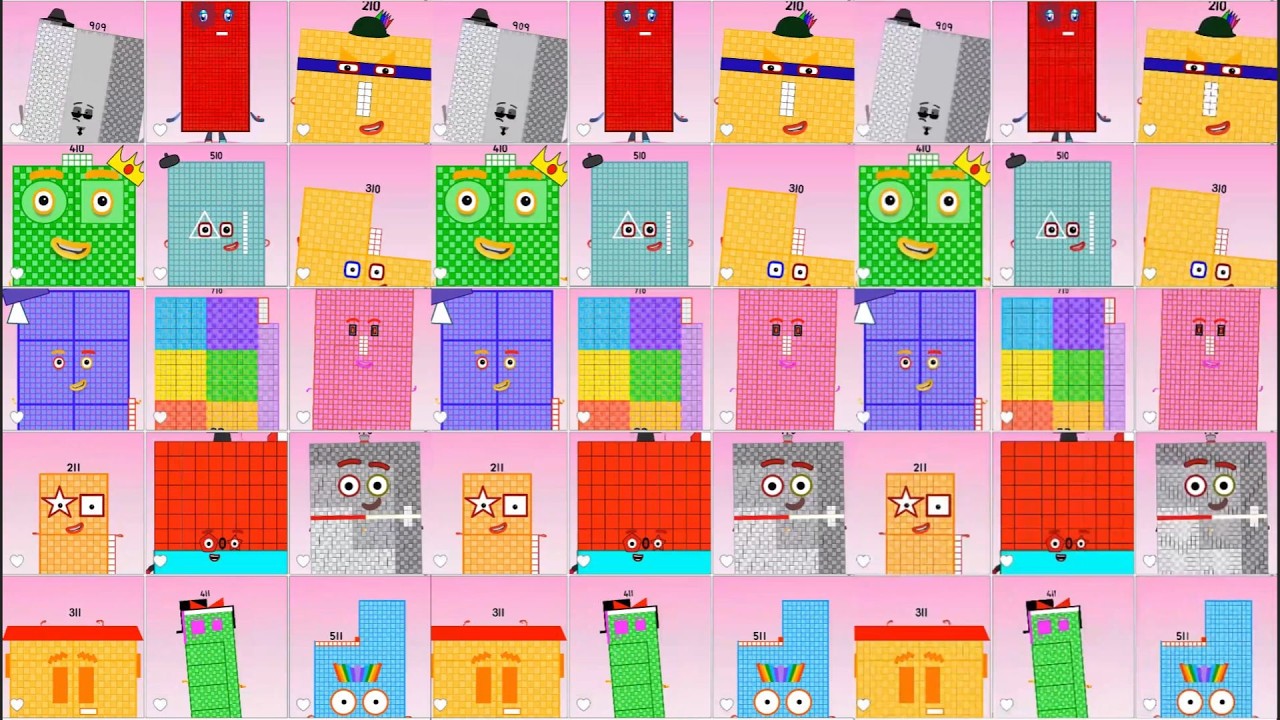 Incredibox SprunkiOC ALL Numberblocks 1012 | Phases 4 Complation