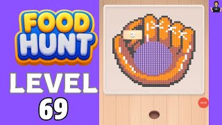 Food Hunt Pixel Puzzle Level 69 Full Walkthrough Solution 