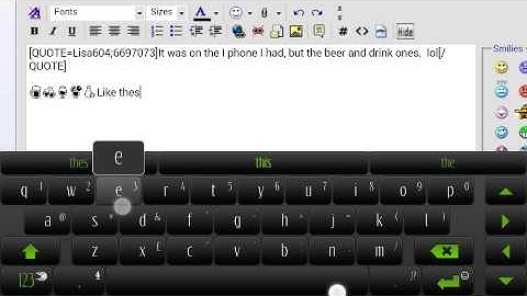 SwiftKey extended emoji support - Android