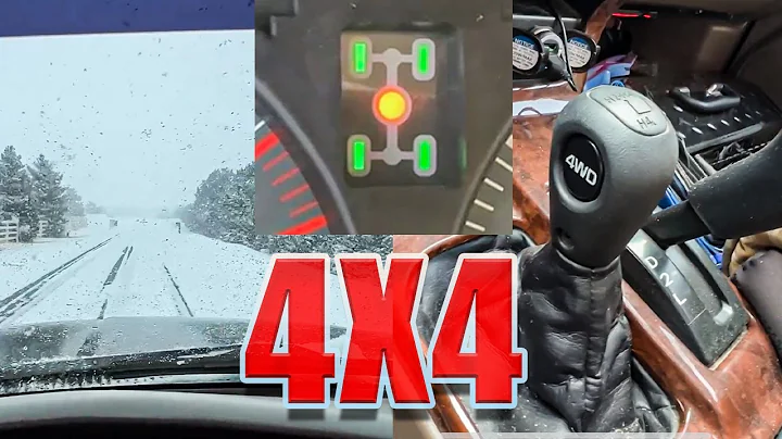 How To Use 4X4 on a 1999 Toyota 4Runner | Full Tutorial