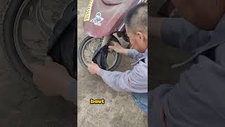 Trik Pasang Ban Dalam Tanpa Buka Baut shorts