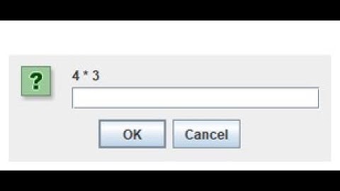 Simple Math Quiz Program Java