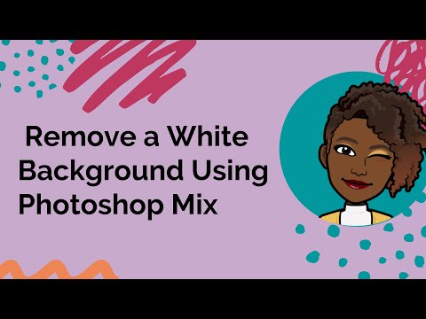 Photoshop Mix Tutorial - Remove White Background on Your Mobile Phone