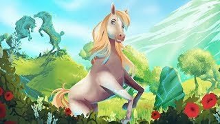 EverRun 🐴 Fantasy Pferde & Einhorn Spiel 🦄 Budge App Kinderspiele Stars deutsch screenshot 1