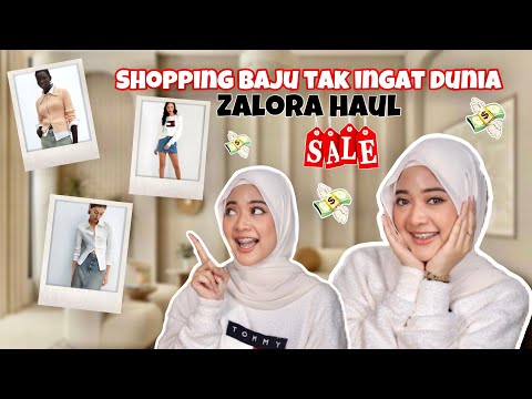 SYAZA SHOPPING TAK INGAT DUNIA RM 1000 HABIS | ZALORA HAUL AGAIN ‼️