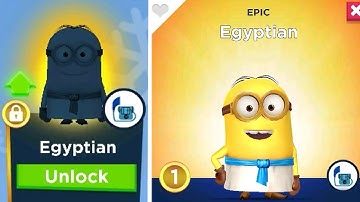 New epic Egyptian minion unlock & Expert Challenger Silver prize pods Despicable Me Minion Rush game