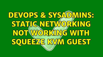 DevOps & SysAdmins: Static networking not working with Squeeze KVM guest