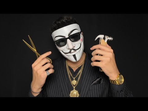 ASMR💈BARBERO de la MAFIA💰