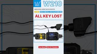 Mercedes-Benz W210 All Keys Lost | VVDI MB Tool + WEIXY MB Full Test Platform Pro On Bench
