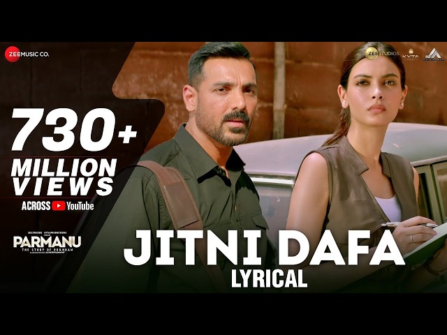 Jitni Dafa - Lyrical | PARMANU | John Abraham , Diana | Jeet Gannguli | RashmiVirag
