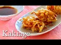 Light and Crispy Kakiage Tempura (Japanese Vegetable Fritters Recipe) | OCHIKERON | Create Eat Happy