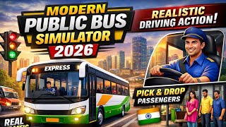 Modern Public Bus Simulator 2026 🚍 | Real Driving Experience  screenshot 5