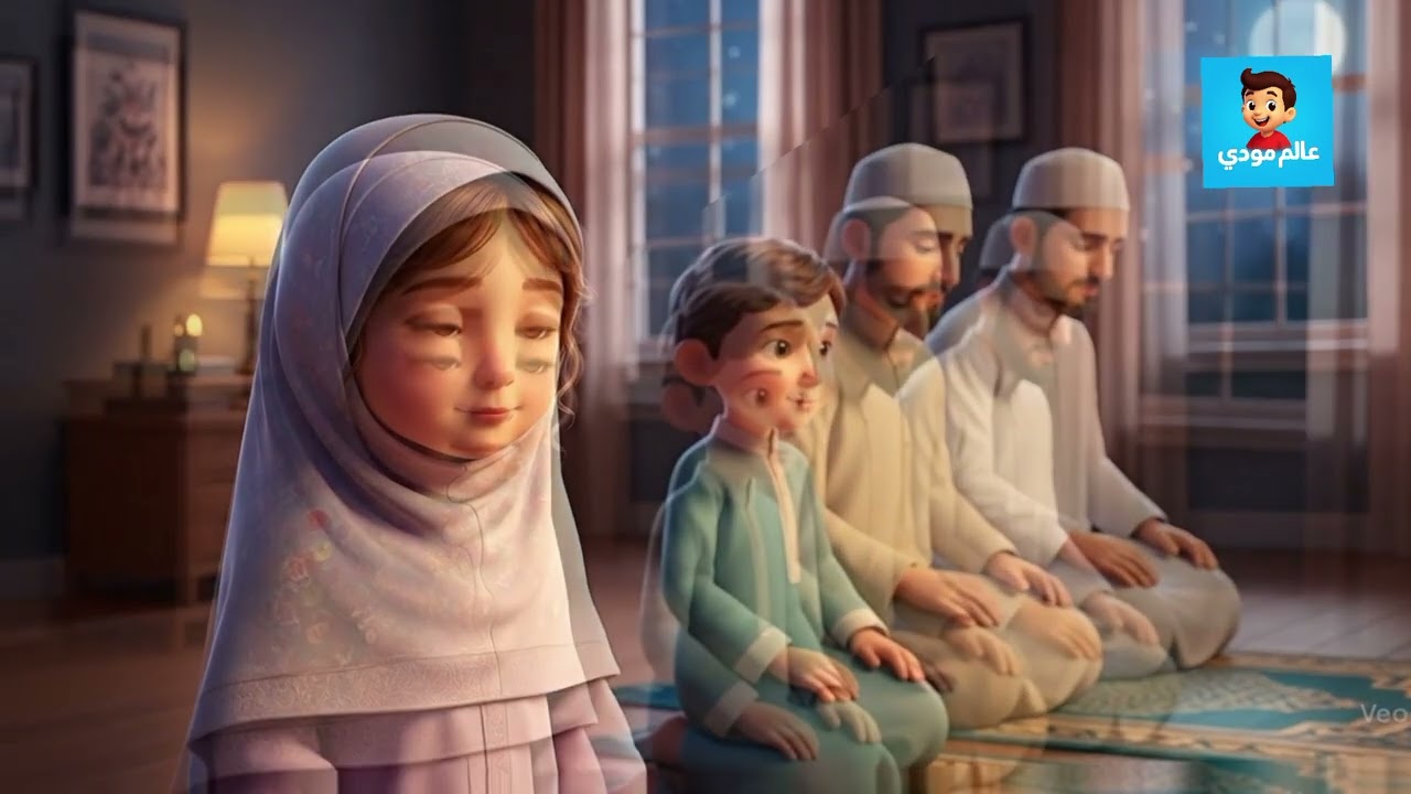 "أنشودة للأطفال | هيّا نلعب قبل المغرب | بدون موسيقى 🎶✨"