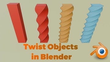 Twist Objects in Blender | Easy Blender Tutorial