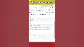 11 - Identity Operators | is, is not Operators | Python Coding