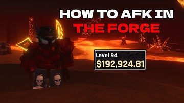 How to AFK in The Forge Roblox..