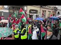 U Sarajevu održan protest za Gazu: "Palestina, nisi sama, uvijek Bosna je sa vama"