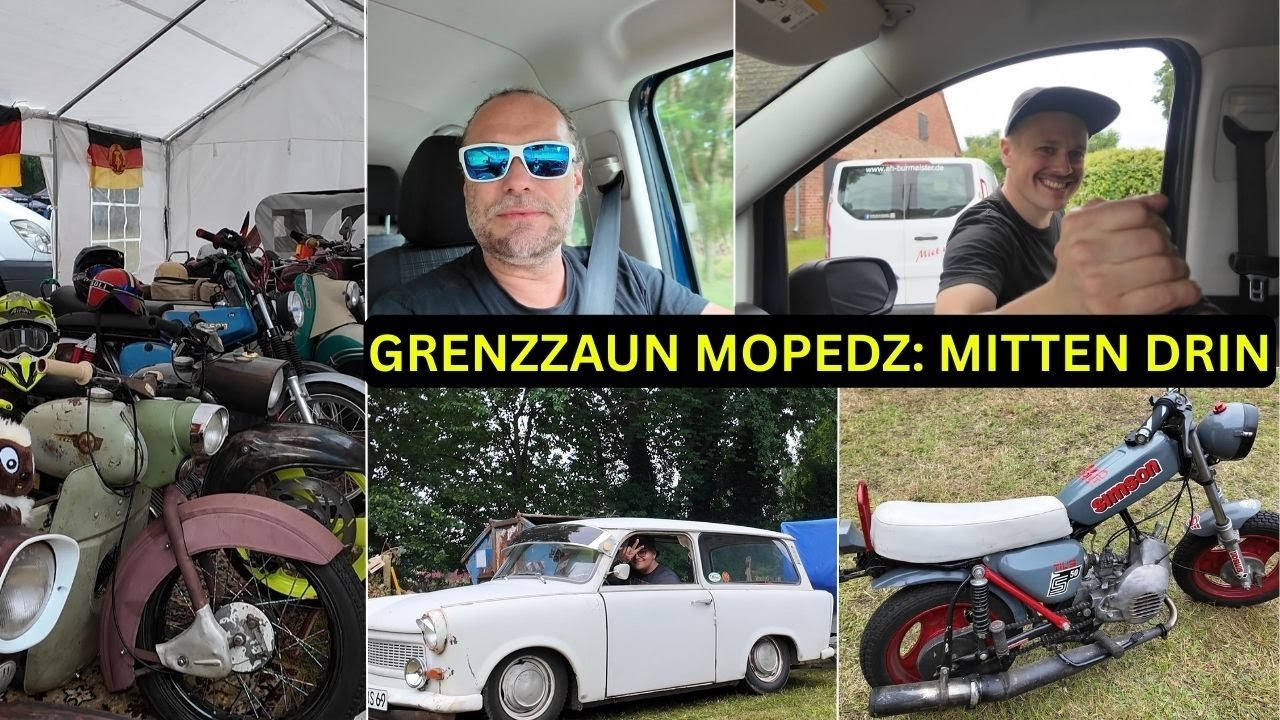 Grenzzaun Mopedz: So ging’s für uns los! | VLOG Teil 1