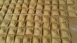 I Ravioli, come si preparano facilmente,Ricetta fatti in casa, 96 ravioli pronti in 5 minuti