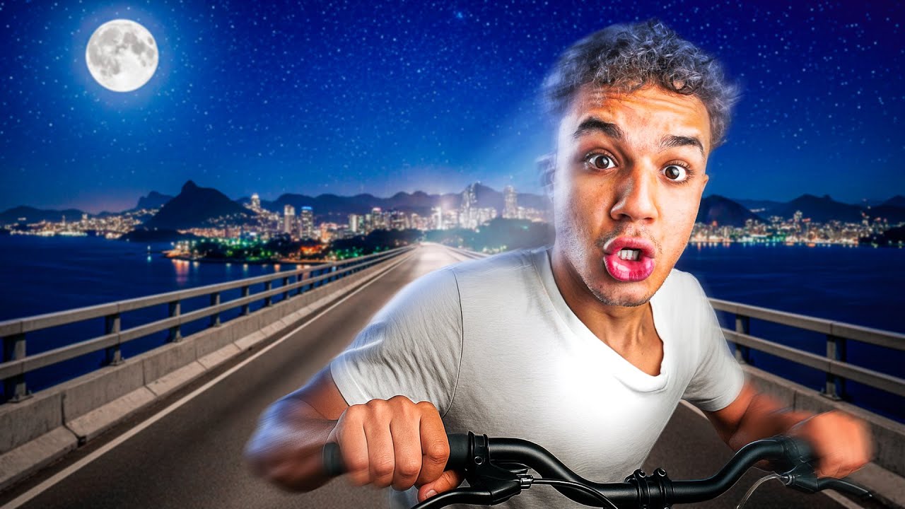 Atravessei A Ponte De Bicicleta