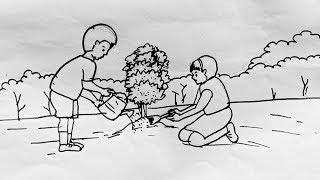 Save Trees | Dont cut trees | easy drawing | Drawing tutorial