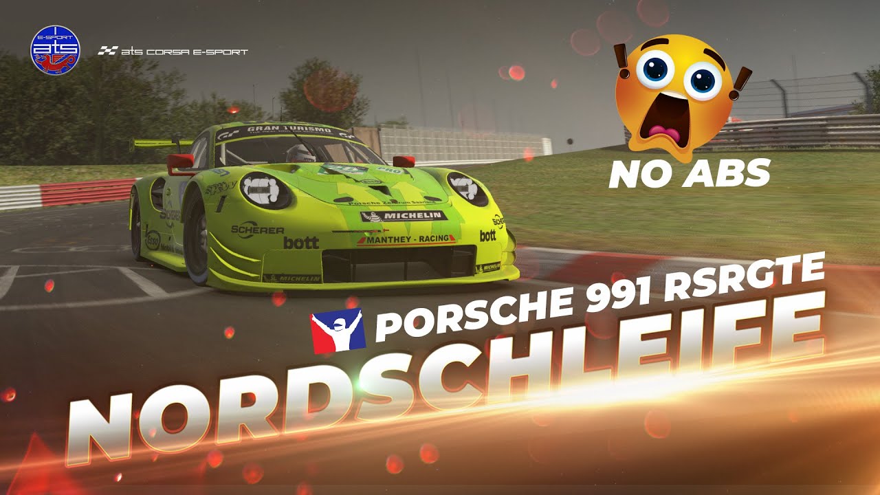 UN GIRO AL NORDSCHLEIFE - Porsche 991 RSR GTE - NO ABS - iRacing