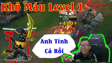 Master Yi Băng Trụ Giết Brand Ngay Từ Level 1 - Anh Tính Cả Rồi | Trâu best Udyr