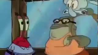 bubble bass throws squidward
