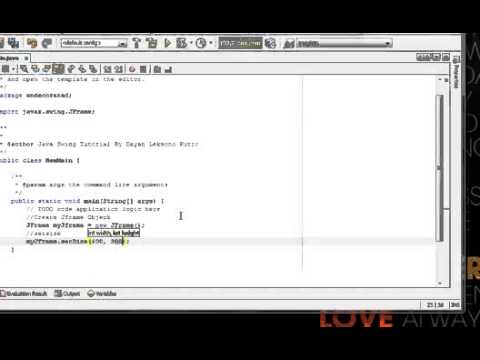 How to Set Jframe undecorated in java swing programing for beginners