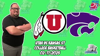 Utah vs Kansas State 2/17/25 Free College Basketball Picks and Predictions | NCAAB Pick