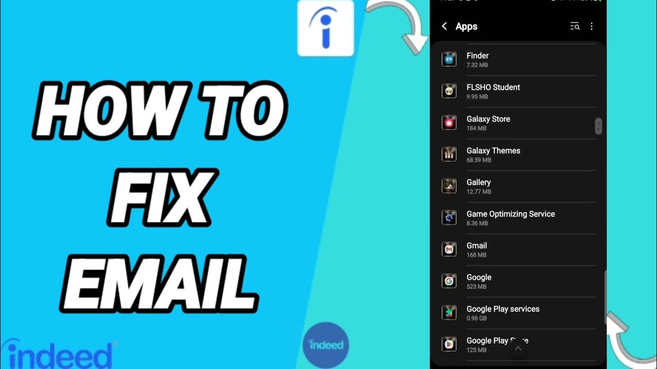 how-to-fix-email-on-indeed-job-search-app-youtube
