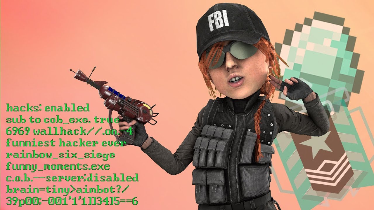 Worlds Funniest Hacker in Rainbow Six Siege - YouTube