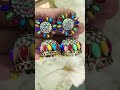Combo colour Design Earrings #earrings #shorts #ytshorts #jewellery #youtubeshorts #tranding