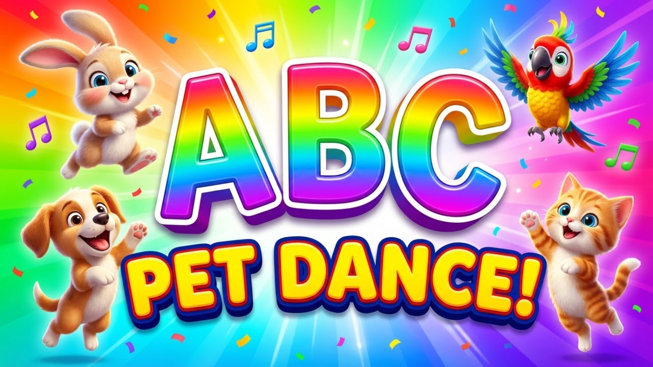 Watch 🐾 ABC Pet Dance Party! | ABC Alphabet Song 🔤 | Learn ABC for Kids - Rio Kangaroo on YouTube Watch 🐾 ABC Pet Dance Party! | ABC Alphabet Song 🔤 | Learn ABC for Kids - Rio Kangaroo on YouTube