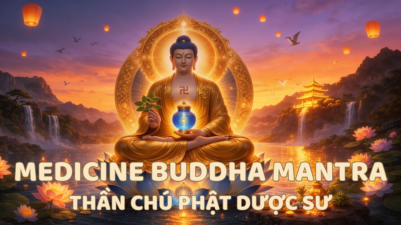 Thần Chú Phật Dược Sư – Medicine Buddha Mantra | Sóng Âm Thanh Tịnh & Bình An Nội Tâm