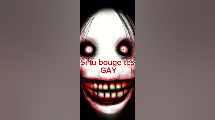 Vidéo qui fait peur  #trend  #english or spanish #horreur # si tu bouge t’ est Gay