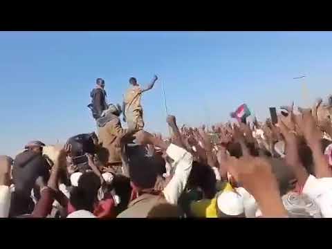 فرحة اهلنا في ام دم بالجيش رائج الآن البرهان مورال