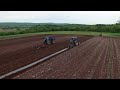 A vegetable farm prepares for a huge planting season