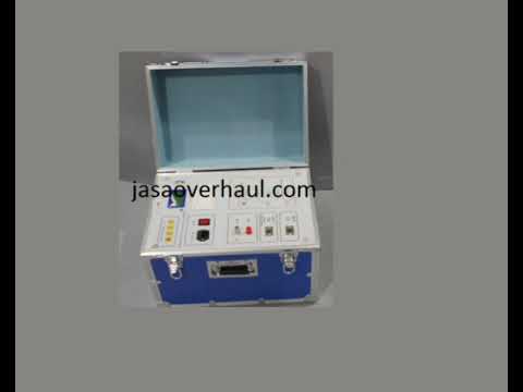 Listrik Tinggi Rendah Menengah Pengujian Tan Delta Tester jasa overhaul jasaoverhaul