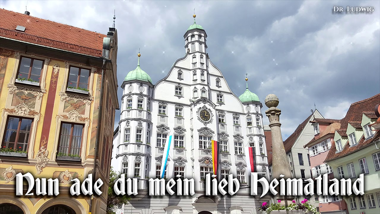 Nun ade du mein lieb Heimatland [German folk song][instrumental]