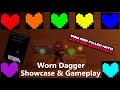 ULC: Worn Dagger Showcase & Gameplay!! (Roblox Undertale Last Corridor)