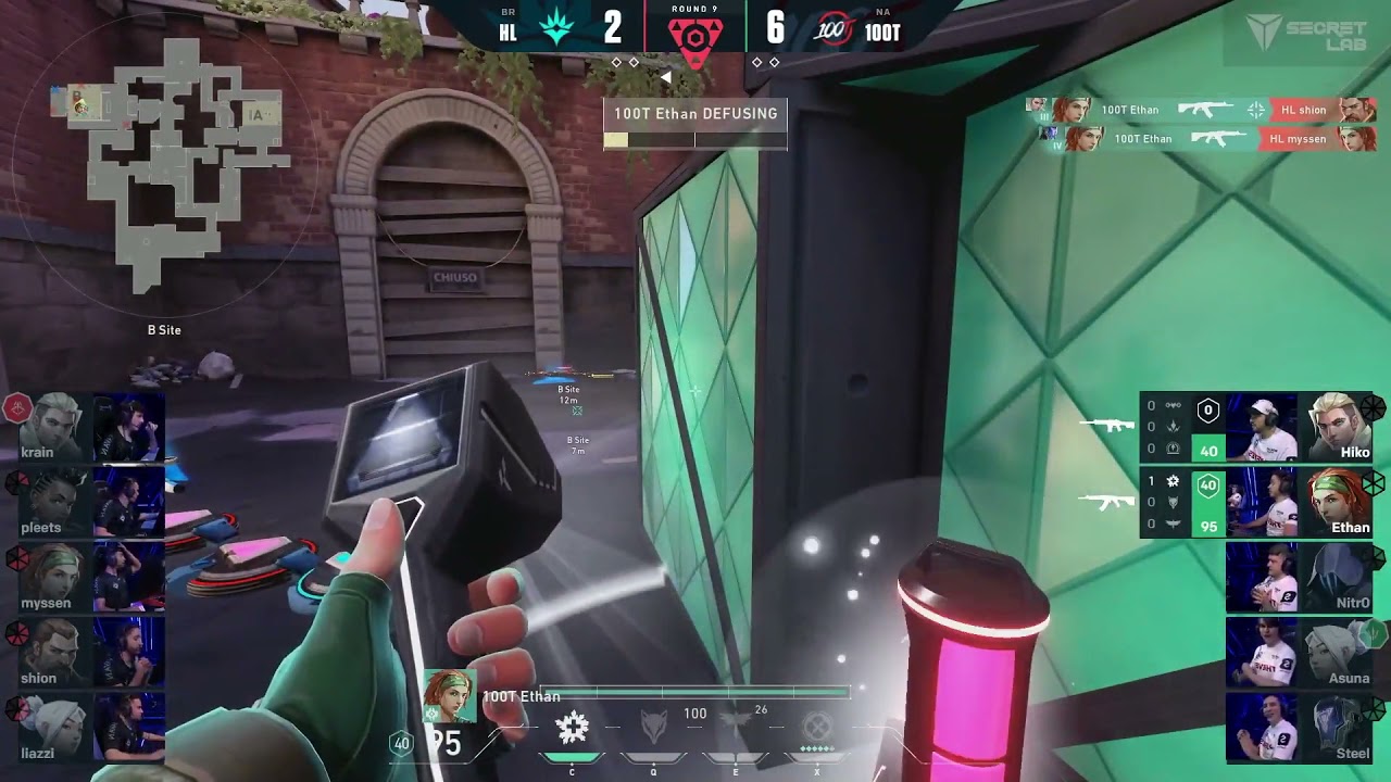 100T Ethan Sick 4K Spray Transfer in VCT Masters Berlin 2021