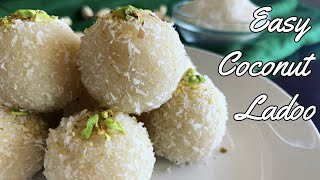 Coconut Ladoo Recipe | Easy Nariyal Ladoo Recipe | Indian Sweet Recipe | Kitchen Rangmanch