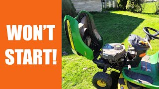 Troubleshooting A John Deere Lawn Tractor That Won't Start - Easy Diy Repair Steps!