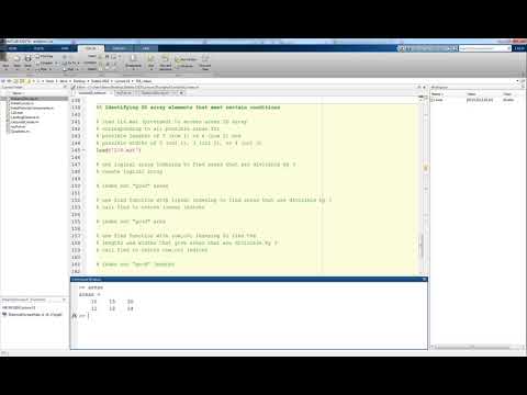 9 2D array elements that meet certain conditions