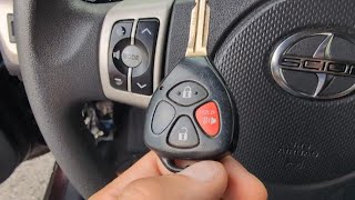 Removing Remote Start 2008 Scion XB