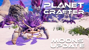 Planet Crafter - Moons Update - Exploring All The Islands of Aqualis [E14]