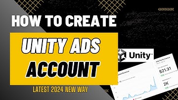 HOW TO CREATE UNITY ADS Account | Get Game ID for App | New Latest Way 2024 | Free