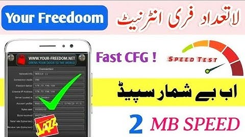 how to Get your free Dom fast speed setting on cfgfile jazz