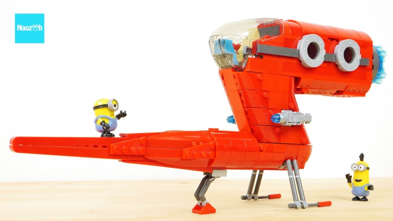 メガコントラックス ミニオンズ スーパー悪党のジェット メガブロック 怪盗グルー Mega Bloks Minions Supervillain Jet دیدئو Dideo